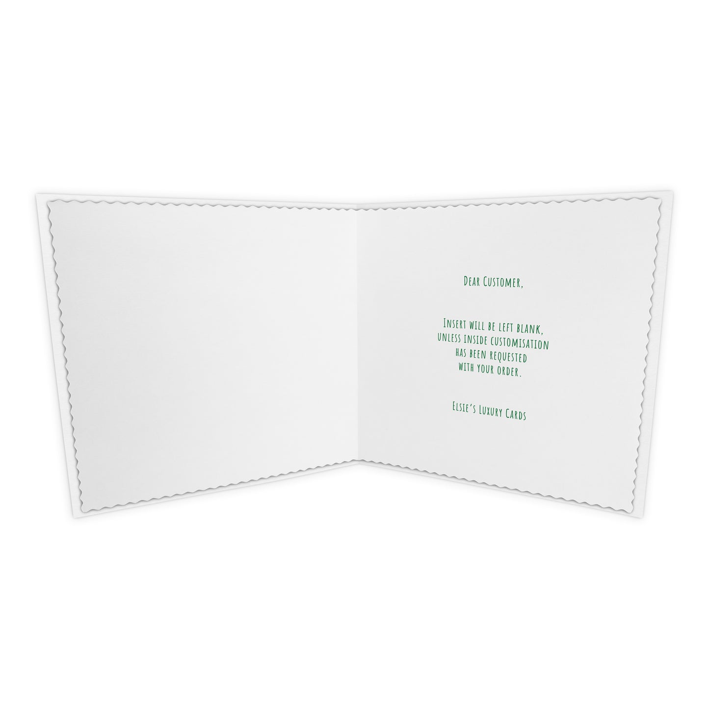 Personalised Christmas Card (Snowman)