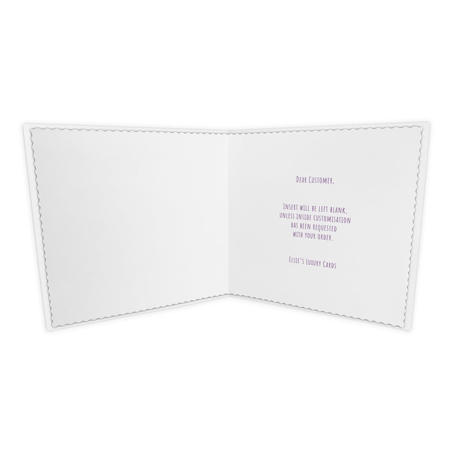 Personalised Christmas Card (Reindeer)