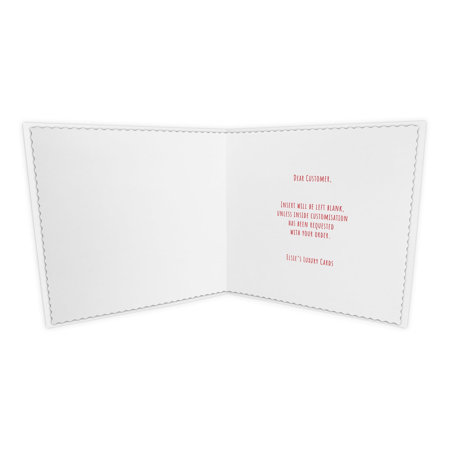 Personalised Christmas Card (Penguin)