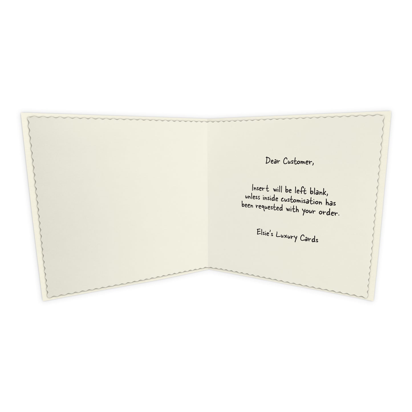 Personalised New Home Card (Home Sweet Home) - Ivory