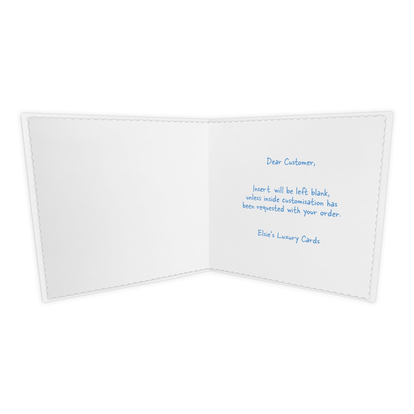 Personalised New Baby Card (Mushroom Bunny) - Blue