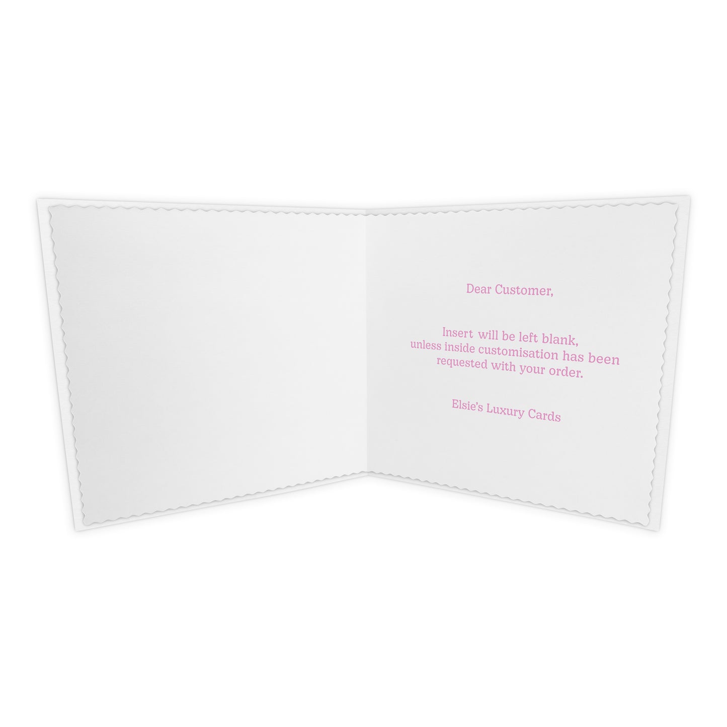 Personalised Birthday Card (Peeping Bunny) - Pink