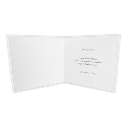 Personalised Thinking Of You Card (Foliage) - Bright Pink