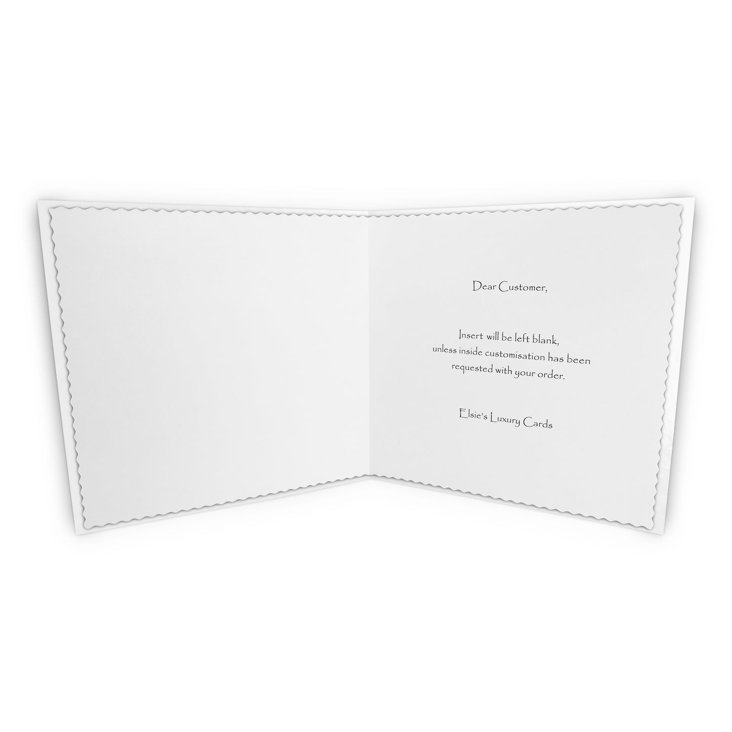 Personalised Wedding Card (Mr & Mrs Wreath) - Eucalyptus