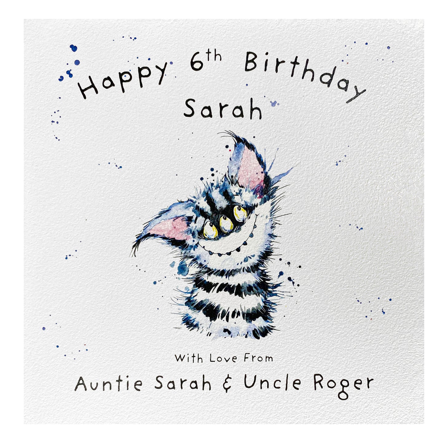 Personalised Birthday Card (Little Monsters)